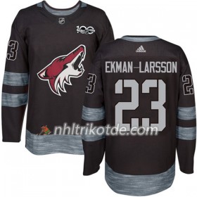 Arizona Coyotes Trikot Oliver Ekman-Larsson 23 1917-2017 100th Anniversary Adidas Schwarz Authentic - Herren